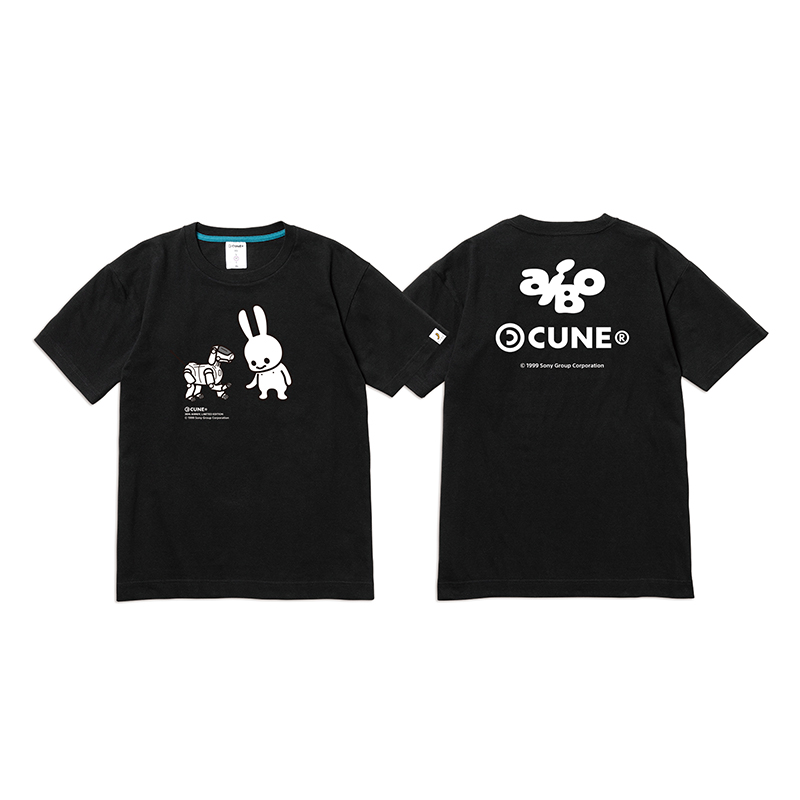 CUNE Tシャツ aibo aiboグッズニュース3⁄9～CUNEからaiboとAIBOのTシャツ発売