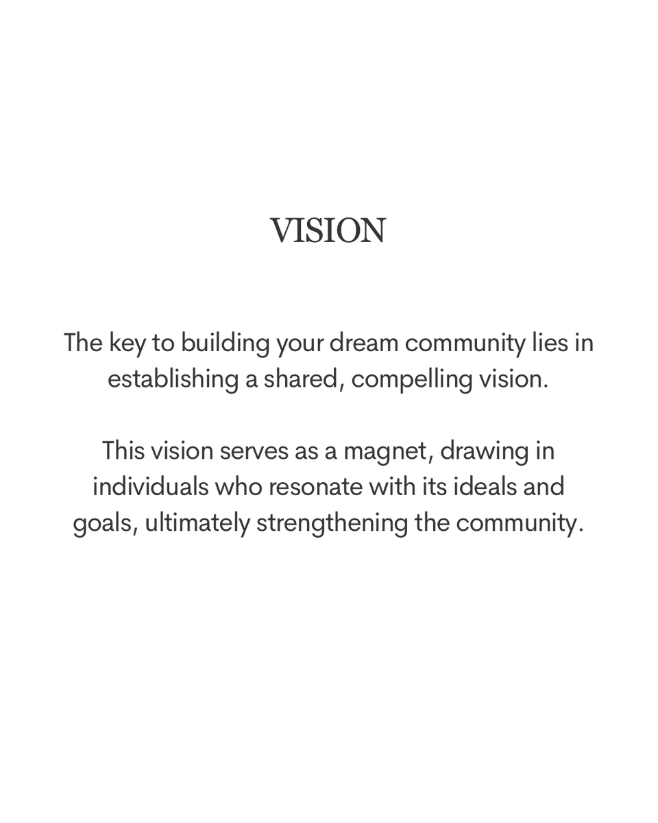 ContensityS's tweet photo. 3 ingredients to building your dream community 

1. Vision
2. Meaningful connections 
3. Shared values

Let us know what you think? 

Visit us at https://t.co/hfFaACY5Z9 to read about our services. 
.
.
.
#communitybuilding #dreamclients #vision #sharedvalues https://t.co/6ON3wAJC28