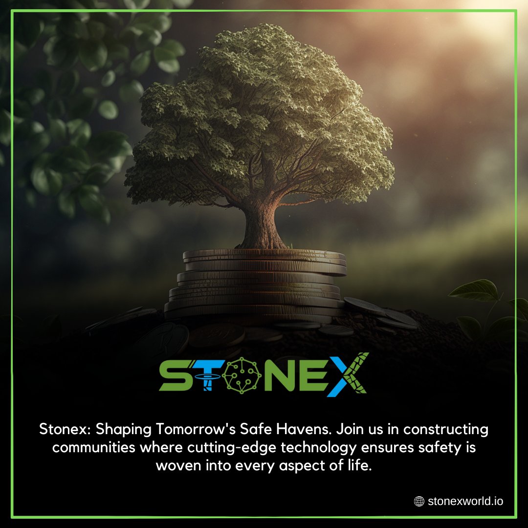 stonex_world's tweet image. Welcome to Stonex: where innovation meets security! 🔒 

Embrace the future with us as we pioneer safe havens powered by state-of-the-art technology. 

Website: stonexworld.io

#StonexWorld #Stonex #SafeTomorrow #InnovateSecurely #TechCommunity #FutureForward #SafeLiving