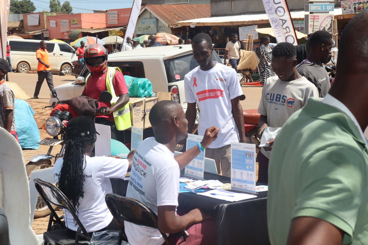 We are in Seeta today as we fight to #endAIDS by 2030 with #OraQuickHIVSelfTest. Tell your next door pharmacist to invite us to your area😉 tomorrow #TestBeforeYouTaste