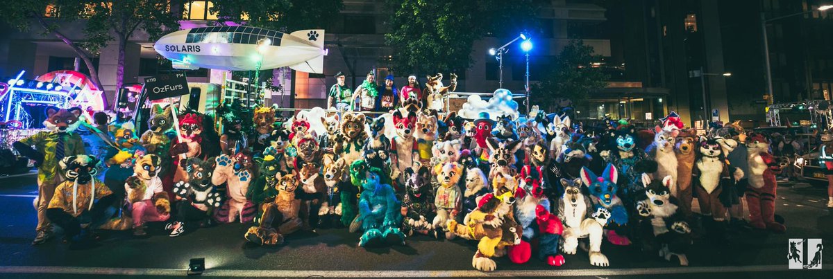 Fantastic time as always down at #SydneyMardiGras. Huge turn out for the Oz Furs float. So proud to be apart of this amazing fandom, this has become a day I look forward to every year for over 10 years now, and it never fails to disappoint. More photos and video coming soon!