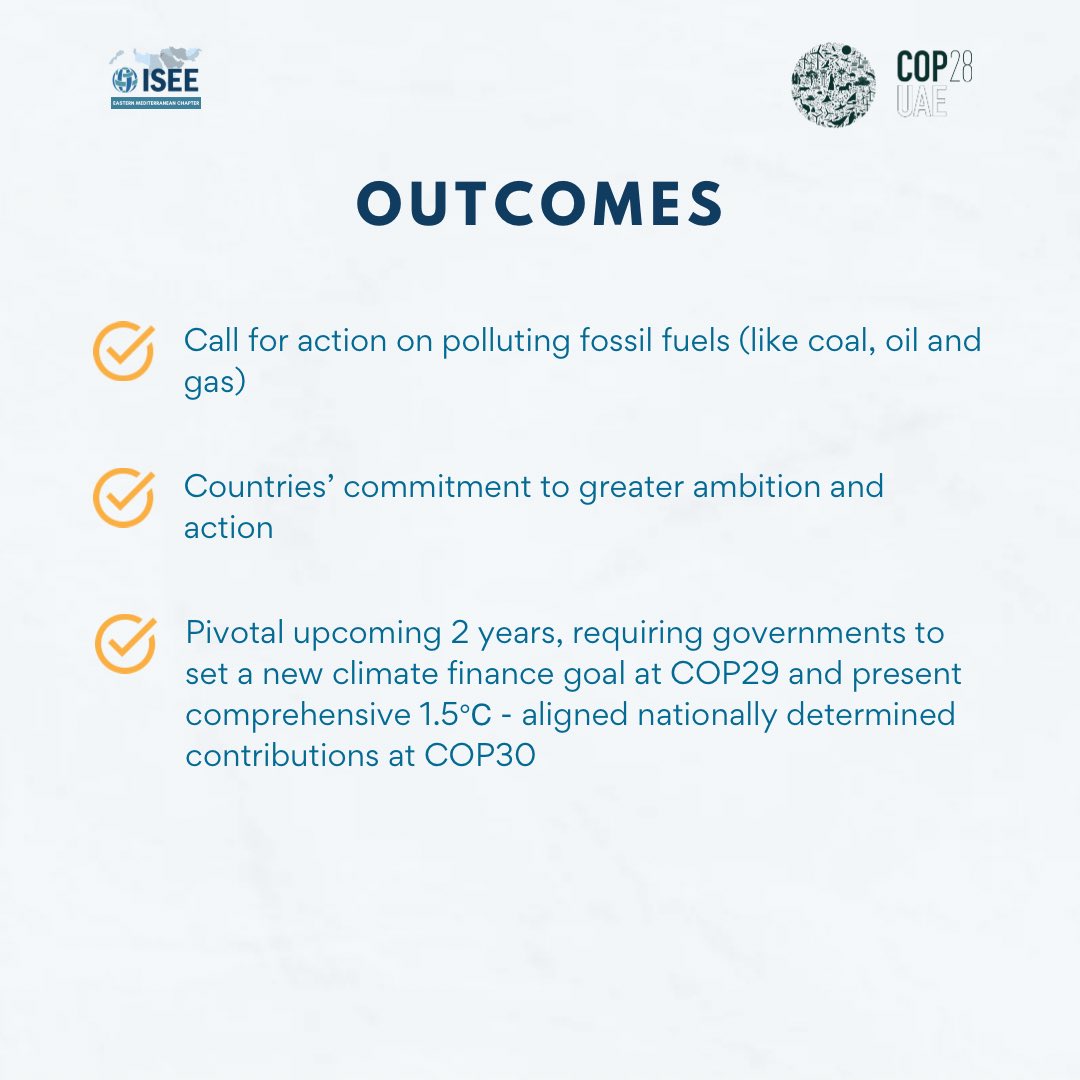 Empowering Earth: COP28 milestones pave the way for a greener future. 

🌍✨

#COP28 
#ClimateAction