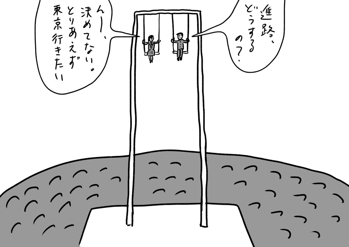 全然面白くない空中ブランコ
#おほまんが 