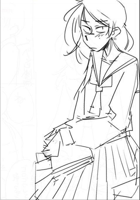 下書きこそっと 