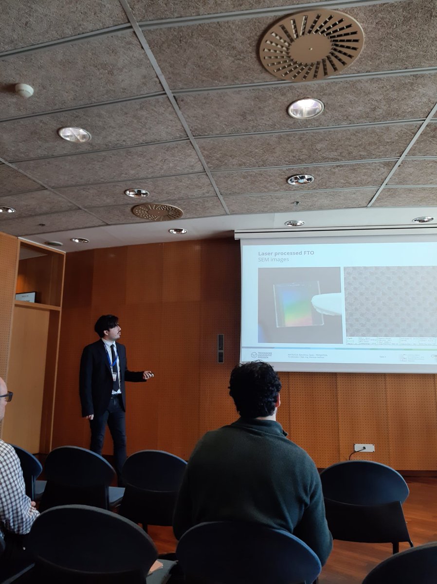 Herman Heffner (@hermanheffner) on Twitter photo The <a href="/vaynzof/">Vaynzof lab</a> lab is at #MATSUS24 in Barcelona. Yesterday I had the opportunity to show part of my work that we are doing in cooperation with Prof. <a href="/AndresLasagni/">Andres Fabian Lasagni</a> and <a href="/FraunhoferIWS/">Fraunhofer IWS</a>. The <a href="/vaynzof/">Vaynzof lab</a> lab is at #MATSUS24 in Barcelona. Yesterday I had the opportunity to show part of my work that we are doing in cooperation with Prof. <a href="/AndresLasagni/">Andres Fabian Lasagni</a> and <a href="/FraunhoferIWS/">Fraunhofer IWS</a>.