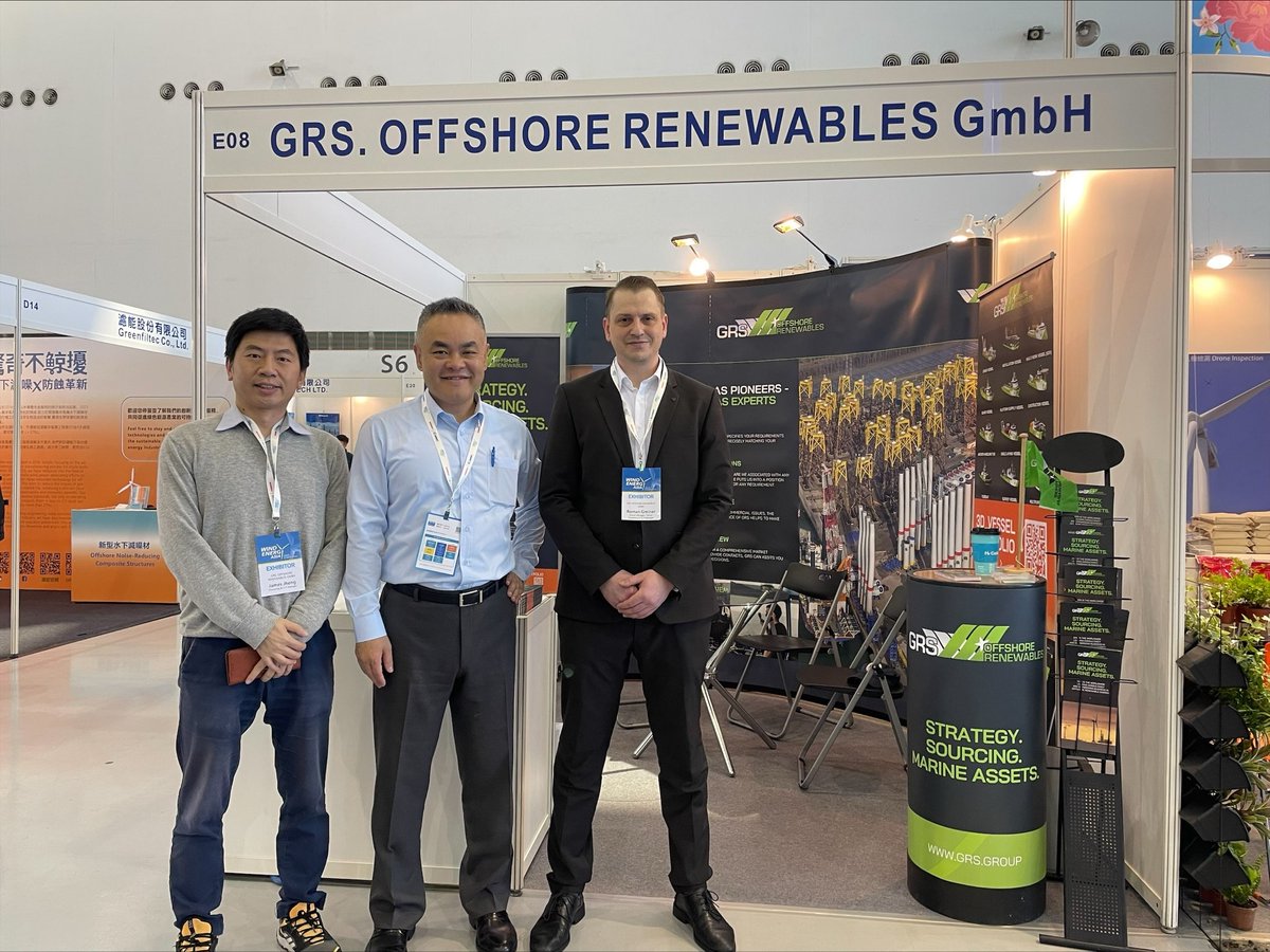 Happening now⚠️ Wind Energy Asia Expo 2024 / 6th-8th of March A special thanks to everyone who dropped by our booth today! Swing by booth E08 to connect with our team and discover how we're shaping the future of wind energy. See you there! #WEA2024 #TaiwanWind #GRSExhibiting