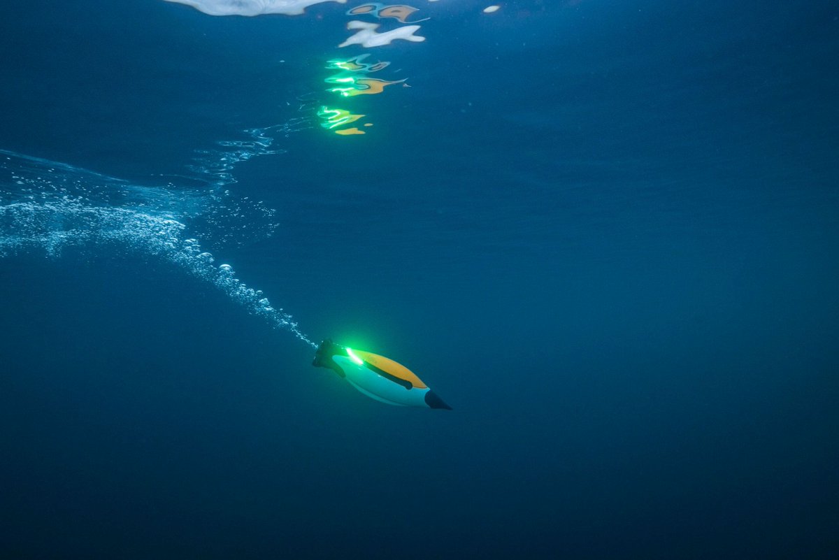 EvoLogics presents the next-generation Quadroin AUV. Read more... buff.ly/3uNfbFq #oceanbuzz #oceantech #oceanbiz