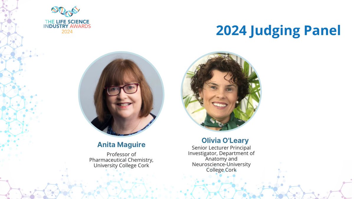 With the Life Science Industry Awards 2024 just around the corner, we are thrilled to present our esteemed judges!

Witness greatness and check them out on our website. lifesciencesawards.ie 
#LifeSciencesIRL #Awards