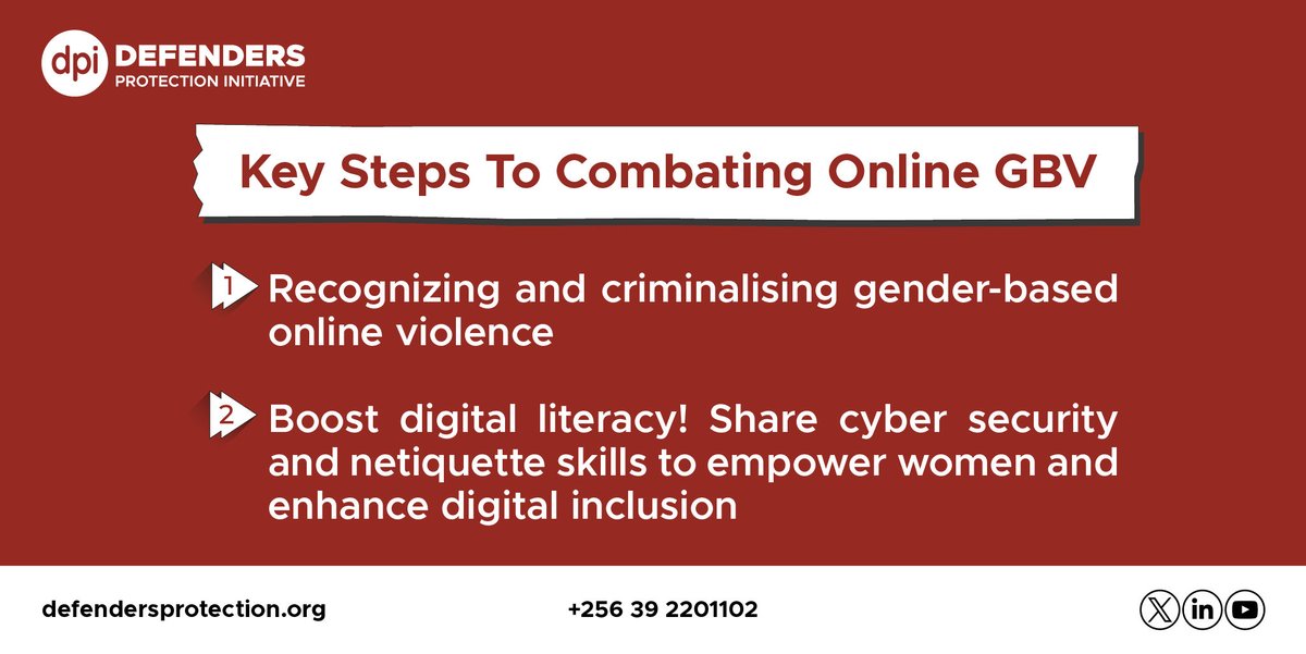 defprotection's tweet photo. While technology is an essential tool used by WHRDs for organising and advocacy, it has also been abused for gender-based online violence and cyberbullying.
#ProtectWHRDs https://t.co/qlNGG304Hr