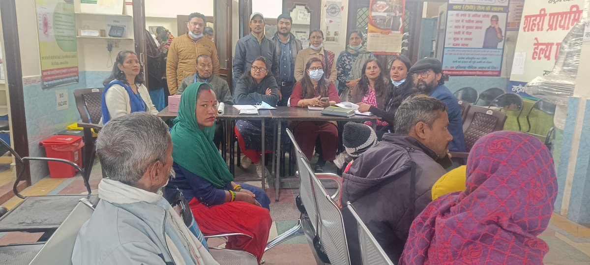 First Integrated Health Camp in HRG population in TI area of UPHC Rampura Dist US Nagar, Organised By DISHA Cluster (US Nagar, Nainital & Champawat) Sponsored by Uttarakhand SACS.@NACO