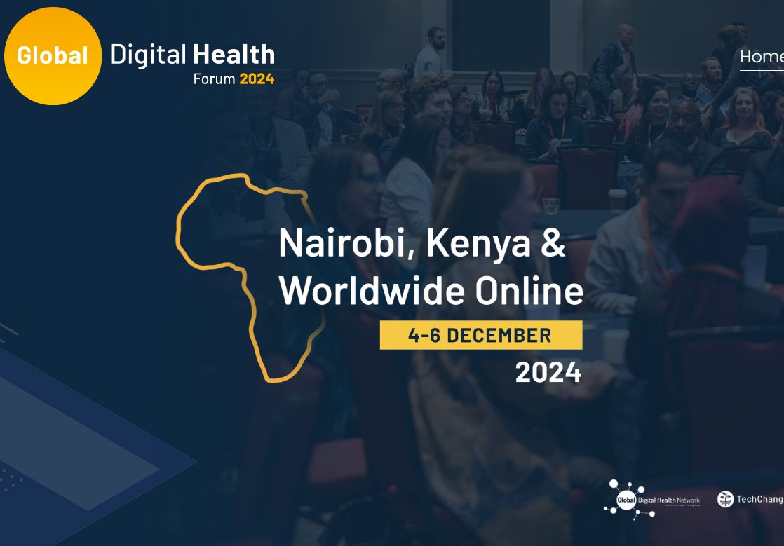 Finally, the Global Digital Health Forum comes to Africa! Congratulations, Kenya! #GDHF2024