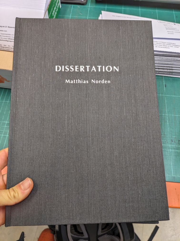 Matthias Norden (@mat_nord) on Twitter photo Excited to share that I've defended my thesis at #Charité! Many thanks to all the support I received throughout this time, particularly from <a href="/HDrimalla/">Hanna Drimalla</a> and my colleagues. Looking forward to continuing my work on #EmpathicAI with the Digital Stress Test. Excited to share that I've defended my thesis at #Charité! Many thanks to all the support I received throughout this time, particularly from <a href="/HDrimalla/">Hanna Drimalla</a> and my colleagues. Looking forward to continuing my work on #EmpathicAI with the Digital Stress Test.