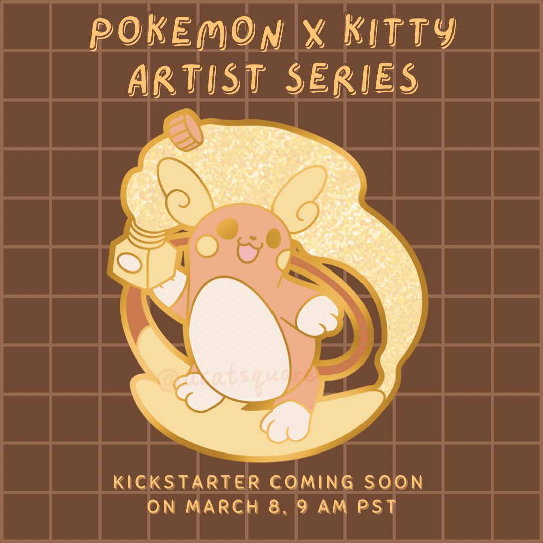 ✨Poke Monsta x Kitty Artist Series Enamel Pins Collection ✨

Launched on March 8th, 9 am PST

Link:
kickstarter.com/projects/acats…