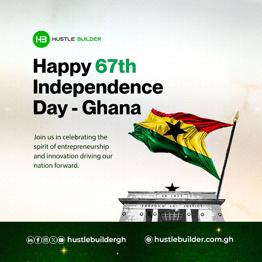 affiliateafrika's tweet photo. Happy 67th Independence Day Ghana π¬ππ¬ππ¬π
#HustleBuilder #OurDemocracyOurPride #GhanaMonth #GhanaAt67 #IndependenceDay #6thMarch #67IndependenceDay https://t.co/4kf2ZTKsHf