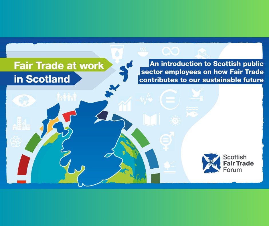 Fair Trade education in the workplace. ‘An introduction to Scottish public sector employees on how Fair Trade contributes to our sustainable future.’ Find out more - bit.ly/48AtDyb Contact info@sftf.org.uk. #fairtradee #Sustainabilityy #workplacelearning