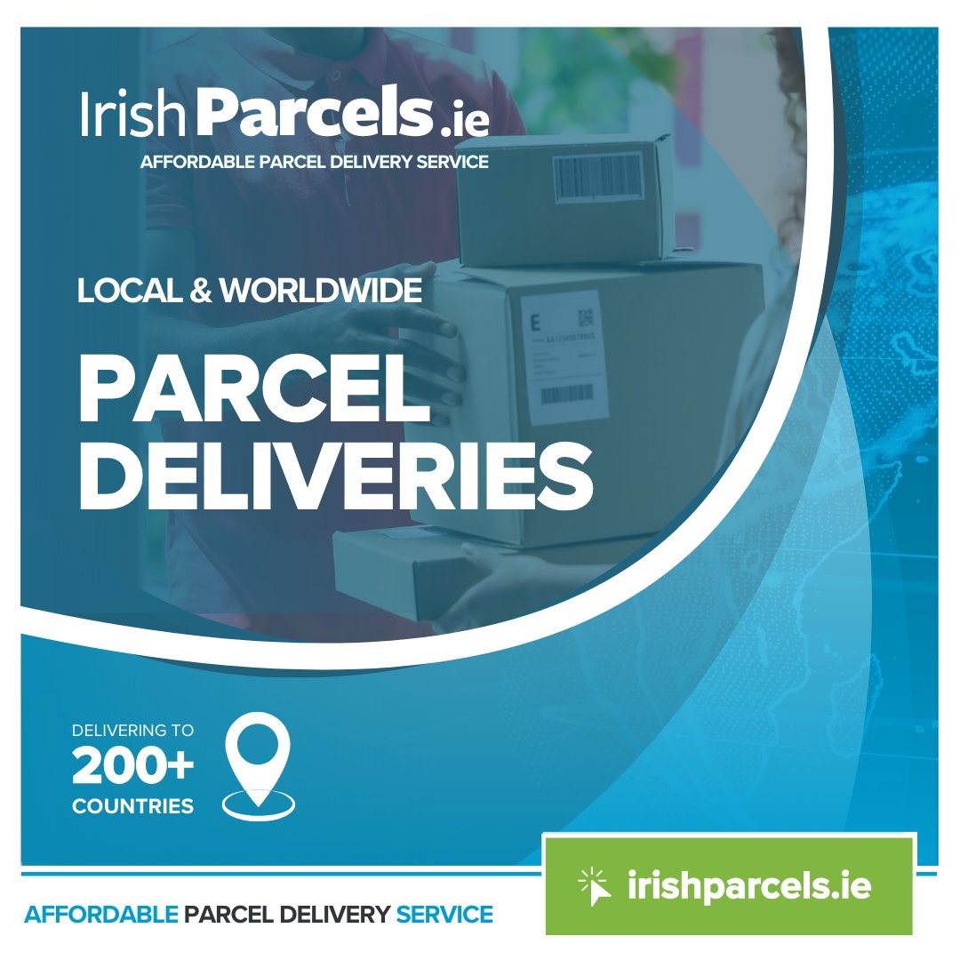 Local &amp; Worldwide #ParcelDeliveries with Irish Parcels!

Simply Quote &amp; #Book Online. Print &amp; Attach your Labels. We’ll then Collect &amp; Deliver your #Parcel 📦

☑️ Pay-as-you-go service
☑️ Full Online Tracking
☑️ Dedicated Customer Support

Get started at irishparcels.ie