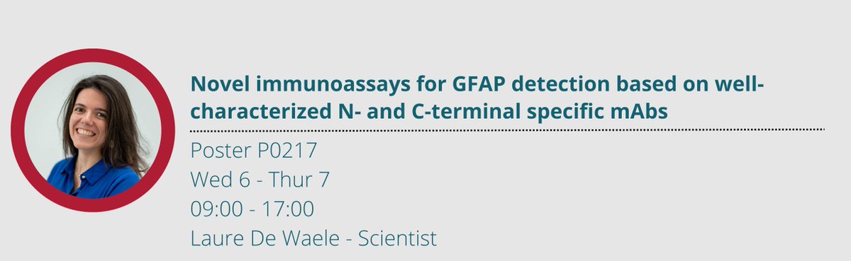 🔬 Curious about innovational research? Explore our new prototype immunoassay for alpha-specific GFAP and discover the first clinical validation of the N-terminal GFAP ELISA assay! 🧪🧠 Visit Laure’s poster today at #ADPD2024. 📊👩‍🔬