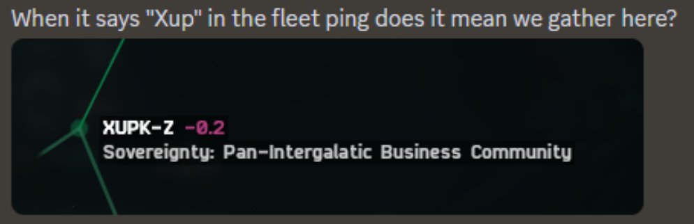 TheGamerGrrl's tweet photo. This is why I love working with newbros. They obviously tried to find the answer before finally asking the question. 😃#tweetfleet #EveOnline #EveRookies https://t.co/5CHvoFbcHr