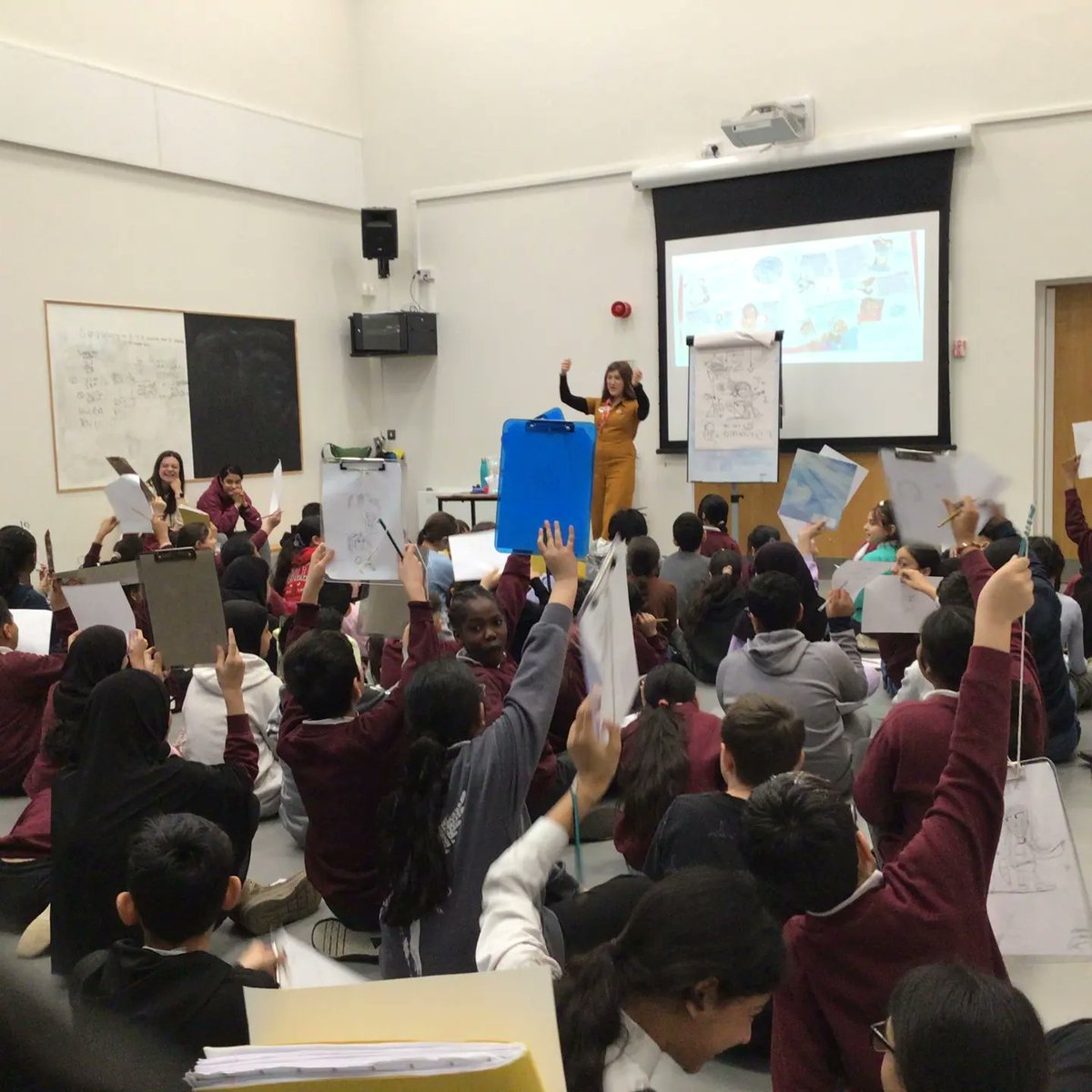 Y6 children were lucky enough to enjoy a workshop with bestselling author and local Leeds girl Kate Pankhurst, to begin our World Book Day Celebrations.