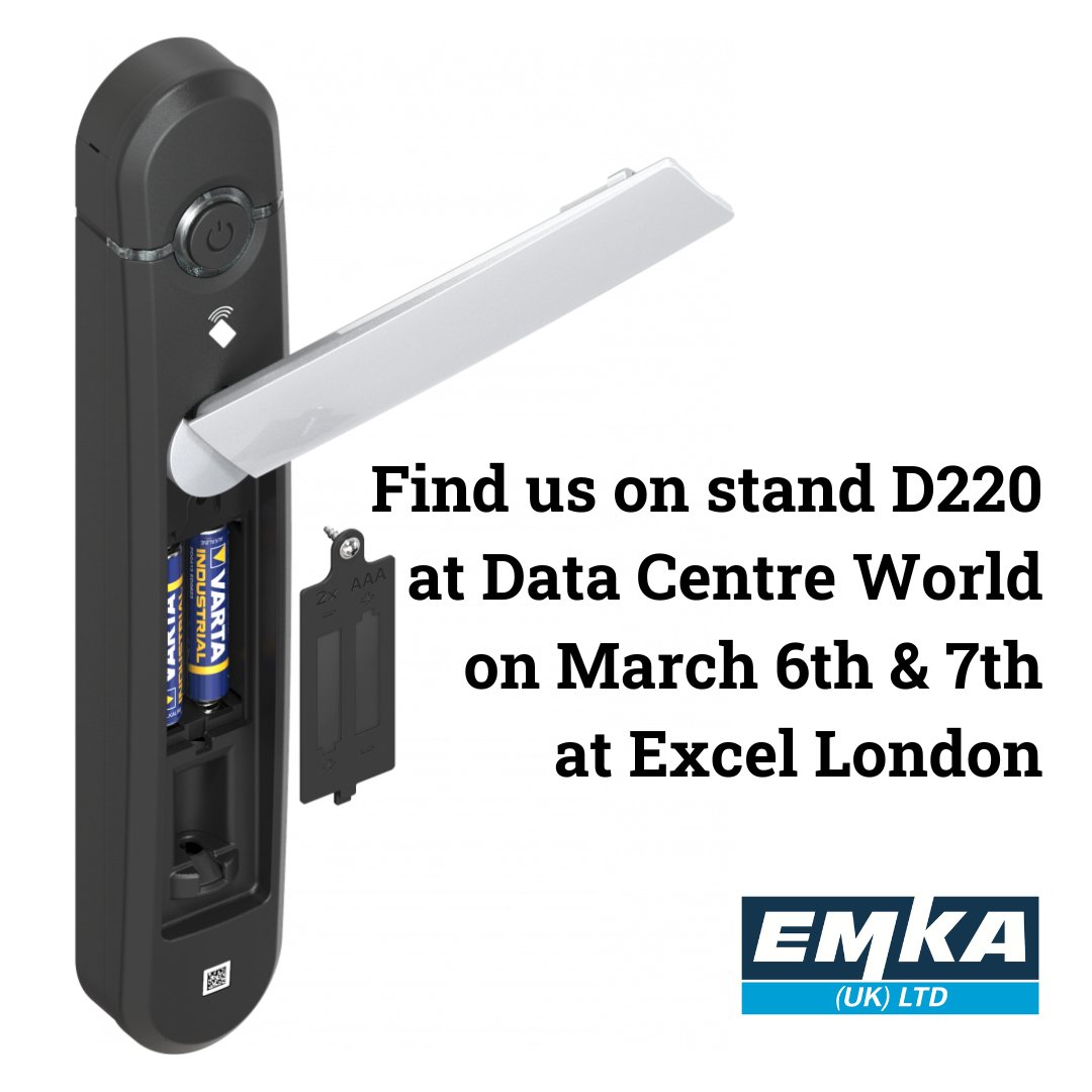 TODAY you'll be able to see how, by leveraging a combination of electromechanical handle, software & wireless technology, our system allows individualised access to all cabinets and perpetually supervises the opening and closing processes emkablog.co.uk/emka-at-data-c… #DataCentreWorld