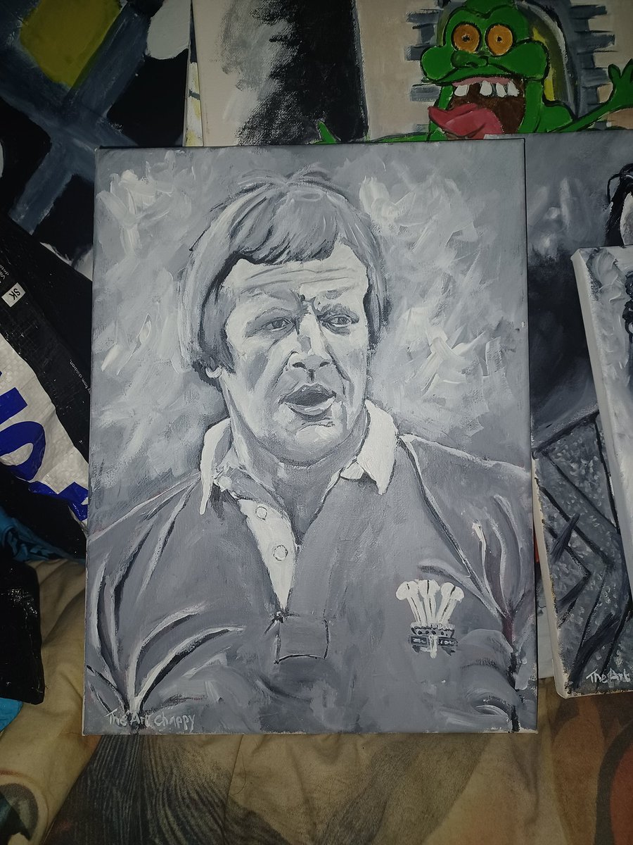 Geoff Wheel #rugbyplayer #exrugbyplayer #rugbyart #eastsidecelebrity #swansea