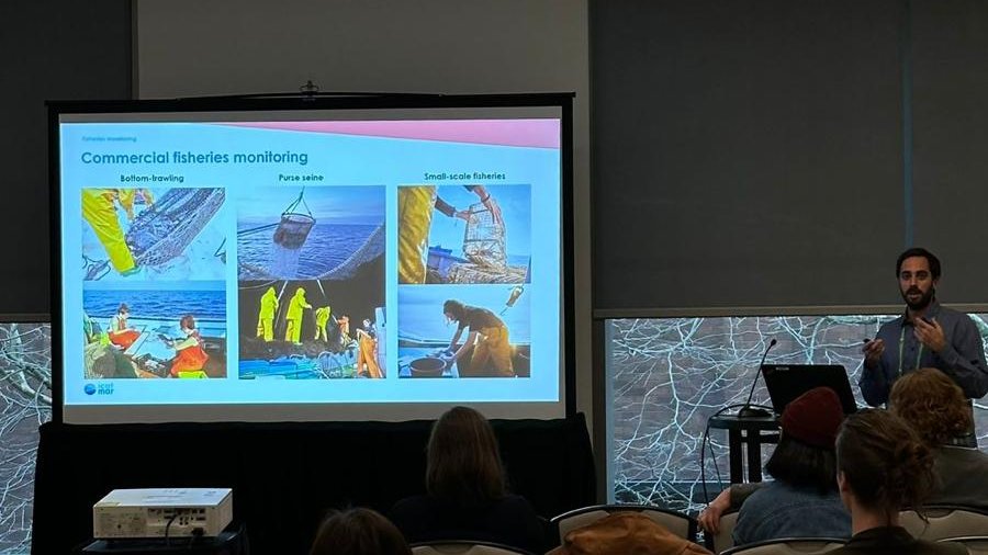 ICATMAR (@icatmar1) on Twitter photo On the other hand, <a href="/JordiRibe2/">Jordi Ribe</a> gave a talk on the open #fisheries monitoring systems for management 💻🐙🦐🐟 developed at ICATMAR. #WFC2024 On the other hand, <a href="/JordiRibe2/">Jordi Ribe</a> gave a talk on the open #fisheries monitoring systems for management 💻🐙🦐🐟 developed at ICATMAR. #WFC2024