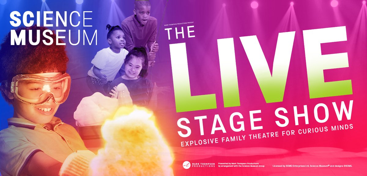 Love science? Don't miss the explosive new live show from @sciencemuseum this May! The unmissable family show will ignite curiosity, fuel imaginations and inspire you in new ways! Sun 26 May at 1.30pm. Check ticket offers below 👇 middlesbroughtownhall.co.uk/event/science-…