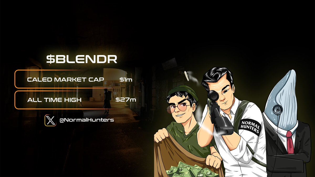 NormalHunters's tweet image. $BLENDR $ETH
