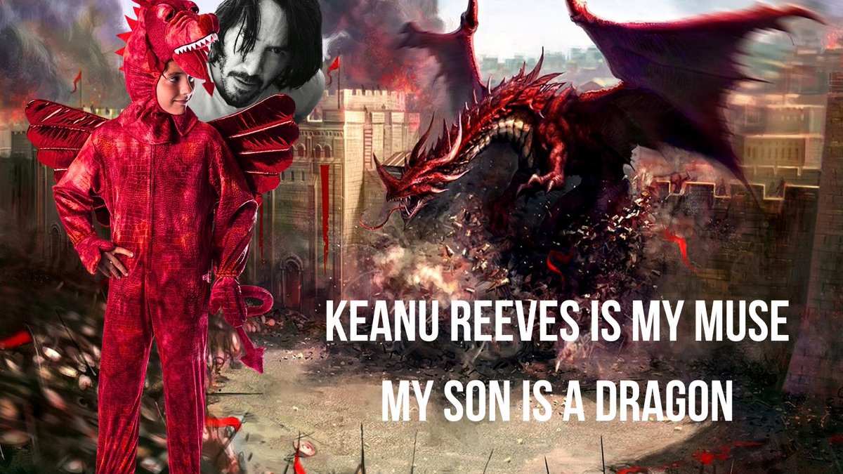 KEANU REEVES IS MY MUSE, MY SON IS A DRAGON When a single, chaotic writer fosters a boy who thinks he's a dragon, she must embrace his imaginary world and share her own to heal them both and form a family. Based on a true story. #ScreenPit #4Q #Feat #Dr #Fy #Bi #CWin #Cov