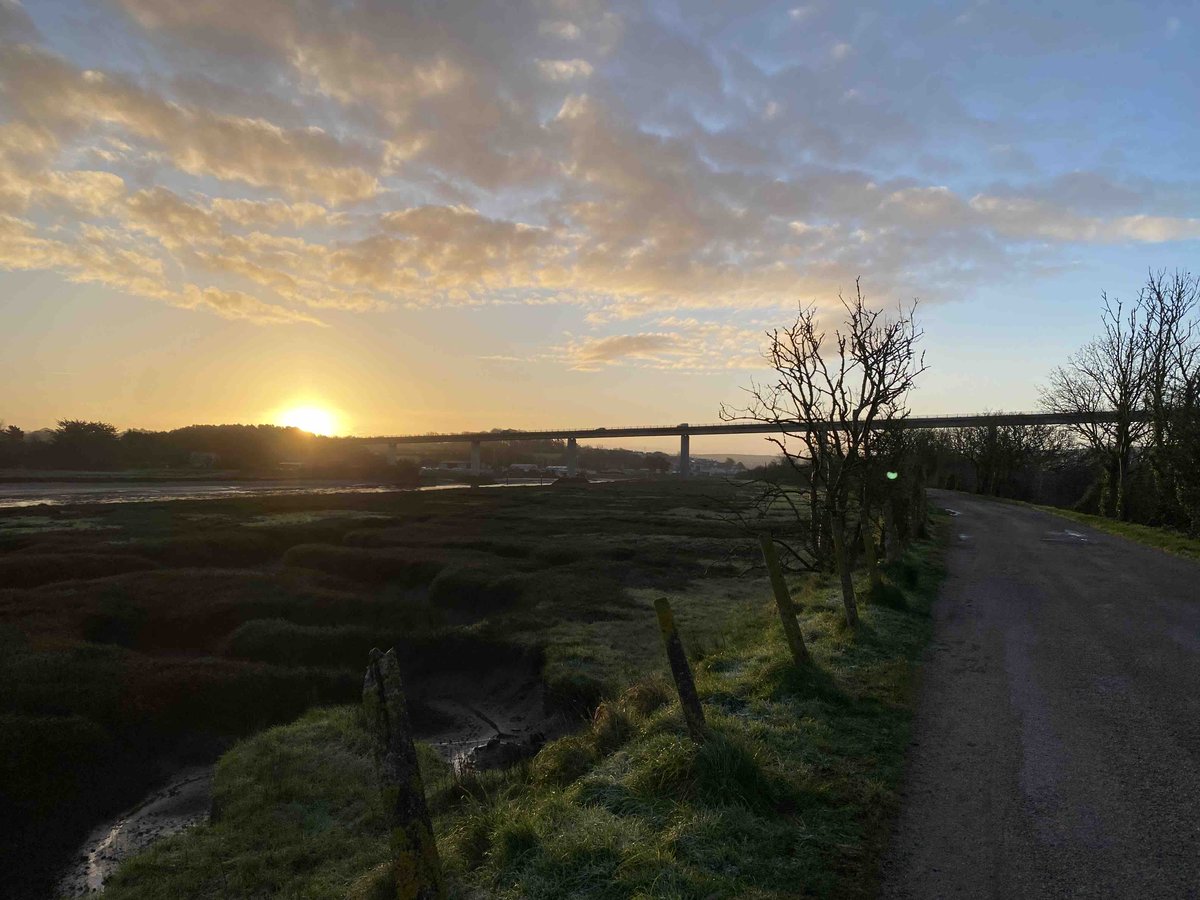 What a glorious morning on the Camel Trail. Lovely to see so many people out first thing enjoying the good weather at last! 🌞

#cameltrail #wadebridge