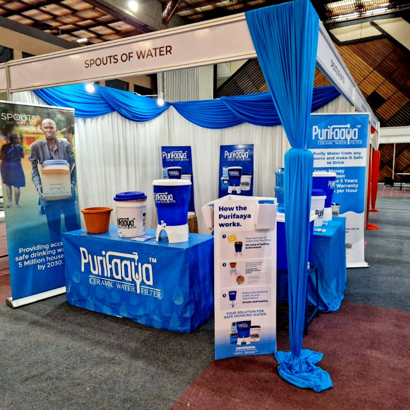 spoutsofwater's tweet image. If you&apos;re in Nairobi at the Water and Sanitation Investors Conference #WASIC2024, stop by our booth to learn more about how Purifaaya is making a difference all over East Africa.

Let&apos;s work together towards sustainable water access for all!

See you at our booth! 💧 #purifaaya
