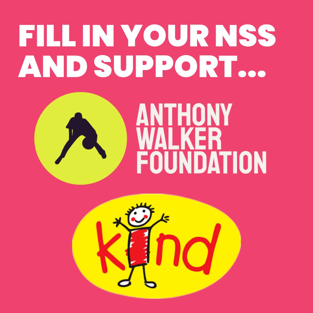 Have you filled in your NSS? 🤔 By just sharing your views you are supporting <a href="/awf_liverpool/">Anthony Walker Foundation</a> and @KINDLiverpool. For every survey filled in by one of our students we will donate 50p to them. #TeamLivUni #YourViewsYourNSS #NSS2024

Fill the survey in ➡️ brnw.ch/21wHBTA