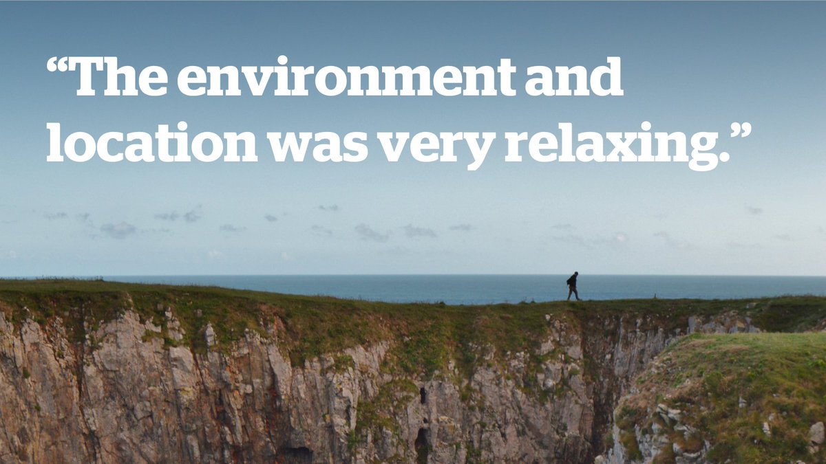 'The environment and location was very relaxing.' 💙 #WellbeingWednesday #StayWithYHA #LiveMoreYHA