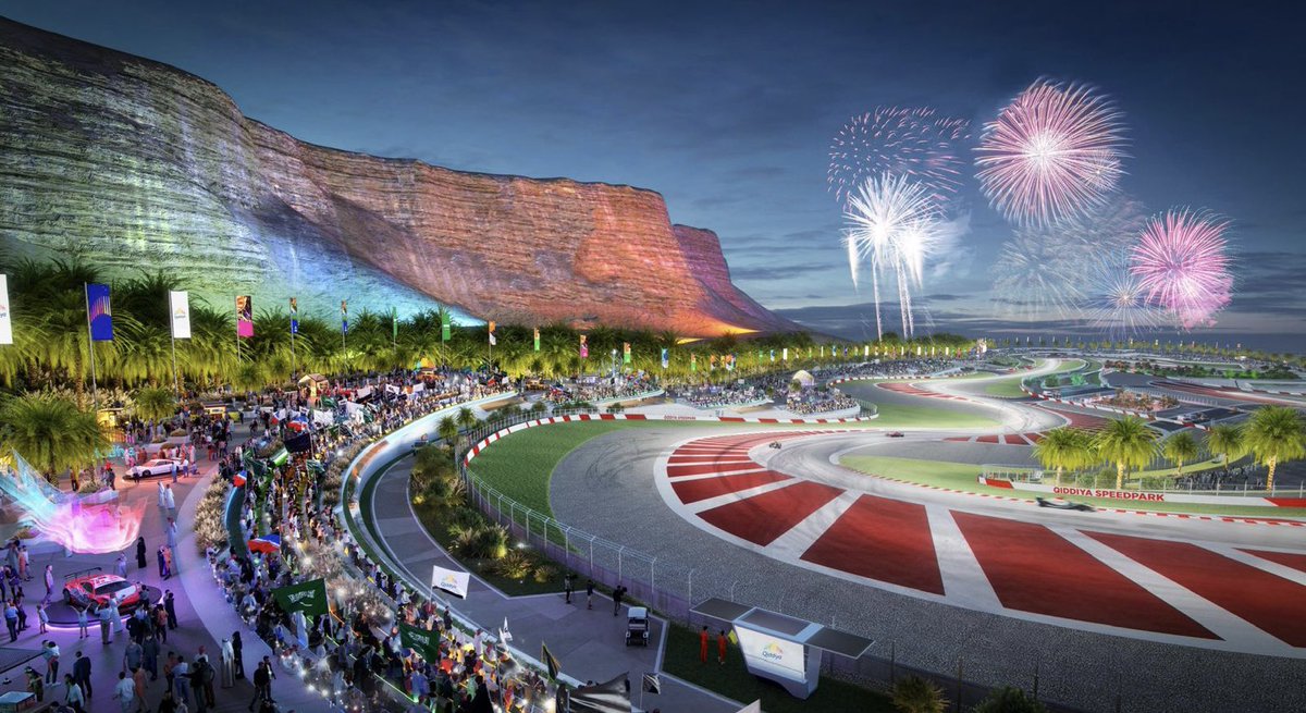 The proposed new circuit at Qiddiya City looks set to be one of the most impressive facilities for motorsports worldwide. With high-speed thrills, incredible elevation, immersive attractions and experiences that’ll excite the fans like never before   #QiddiyaCity #PlayLife…