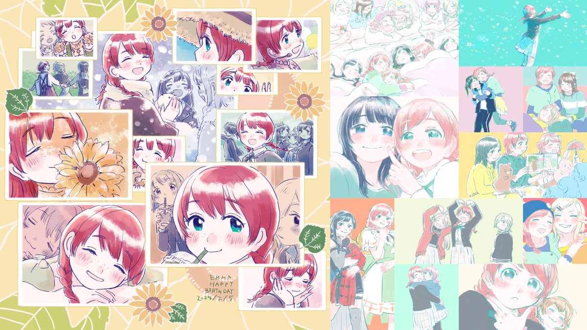 aikodesyoi's tweet image. 虹ヶ咲が大好きです　I love Emma.
🌈🍞と👠多め絵まとめ最新：min.togetter.com/HGFJDiL
🌈ひとつ前：min.togetter.com/rv5YIyr
🌈絵まとめ一覧：min.togetter.com/id/aikodesyoi
🌈pixiv：pixiv.net/users/2060881
🌈その他の居場所など：bento.me/aikodesyoi