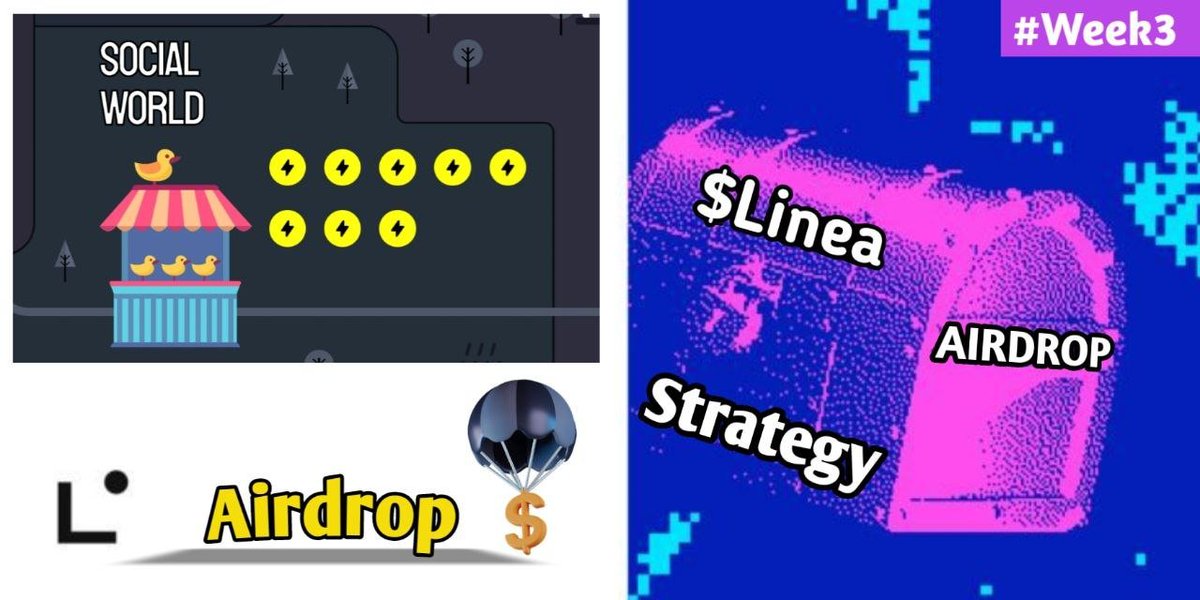 🪂 $Linea Airdrop - Week3 Is Here 🔥

Keep Earn $LXP By Doing simple Tasks (More $LXP = More $LINEA 🪙)💸

If you farming #Linea #Airdrop then don't forget $LXP 👍

Full Guide🔽