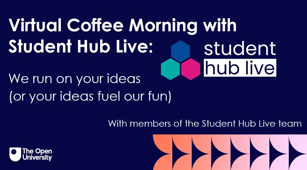 TODAY! As part of Student Voice Festival, SHL has a virtual coffee morning at 10am with Jay & Margaret. Come for a chat, hear what SHL does, how we use your feedback, and let us know any thoughts you may have! Scroll down to 'Join room' at bit.ly/49PbRbo from 9:50am.