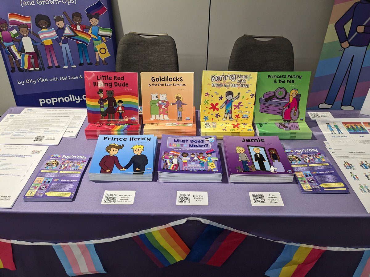 In preparation for #WorldBookDayd, check out @PopnOlly's range of books for Primary age children.

#educateOUTprejudice #Usualise #LGBTQIA