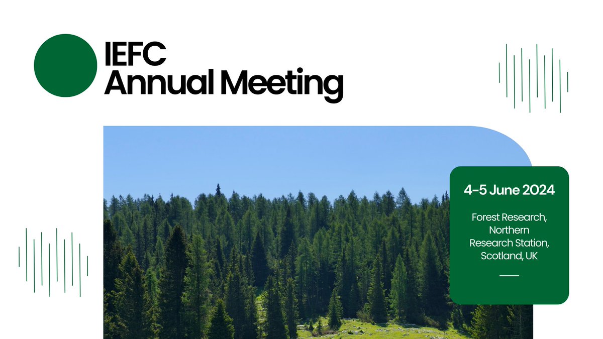 Institut Européen de la Forêt Cultivée (@iefcplantforest) on Twitter photo 🔴 IEFC - Annual General Assembly - 2024 and IEFC's 25th Anniversary🎉.
Join us in #Scotland 🗓️4-5 June 2024
📢Registration: bit.ly/3VnS13l
📌Tentative Agenda: bit.ly/3P9xnzE
➡️More information: bit.ly/49IuUEW
#plantedforests <a href="/Forest_Research/">Forest Research</a> 🔴 IEFC - Annual General Assembly - 2024 and IEFC's 25th Anniversary🎉.
Join us in #Scotland 🗓️4-5 June 2024
📢Registration: bit.ly/3VnS13l
📌Tentative Agenda: bit.ly/3P9xnzE
➡️More information: bit.ly/49IuUEW
#plantedforests <a href="/Forest_Research/">Forest Research</a>