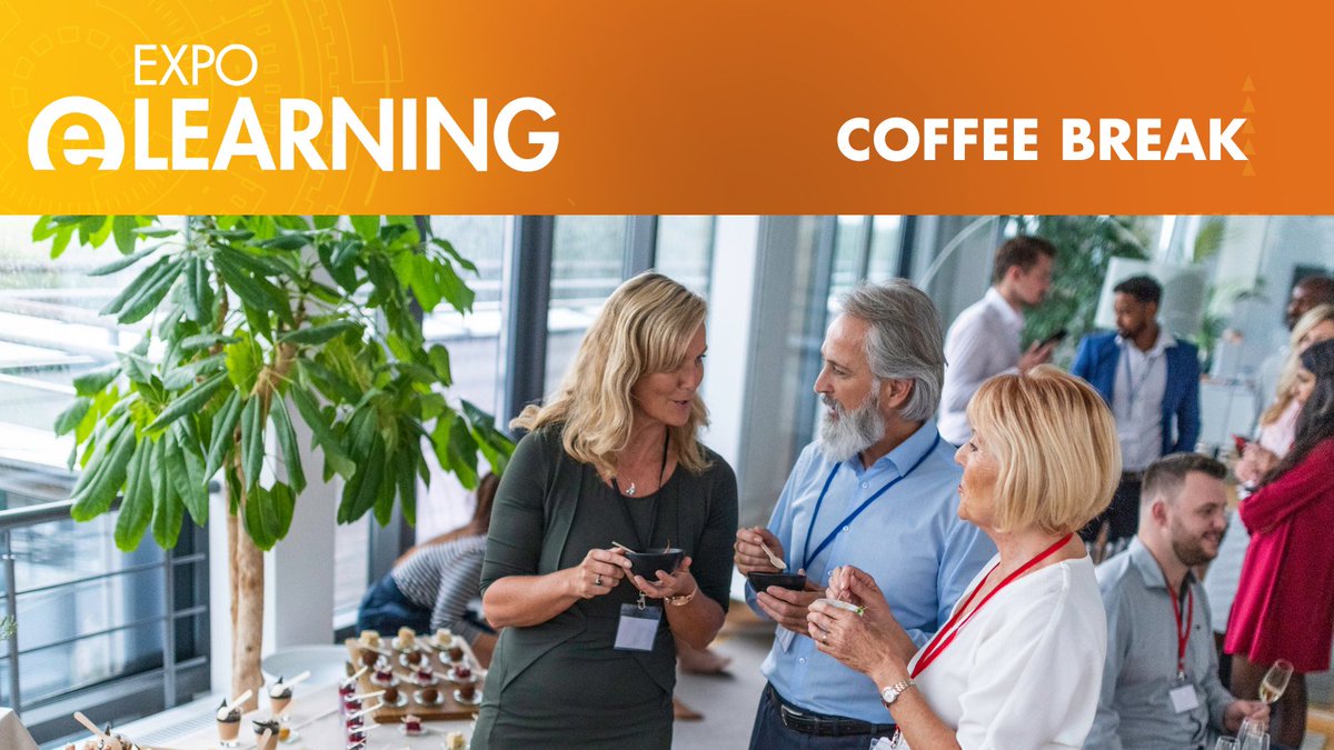 ¡Coffee break ya está aquí! 👭 ☕ 

#EXPOELEARNING24