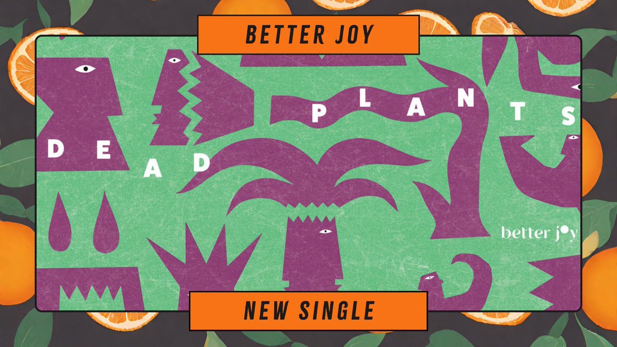 NEW SINGLE: @betterjoymusic tackles the complexities of relationships on 'Dead Plants' 🫗 'The guitars unwind for ages. Stretching out more of that throwback 90s sound for miles, against drums that keep a driven momentum throughout.' 📝 buff.ly/49X58fO 🍊@adamsoundsgood