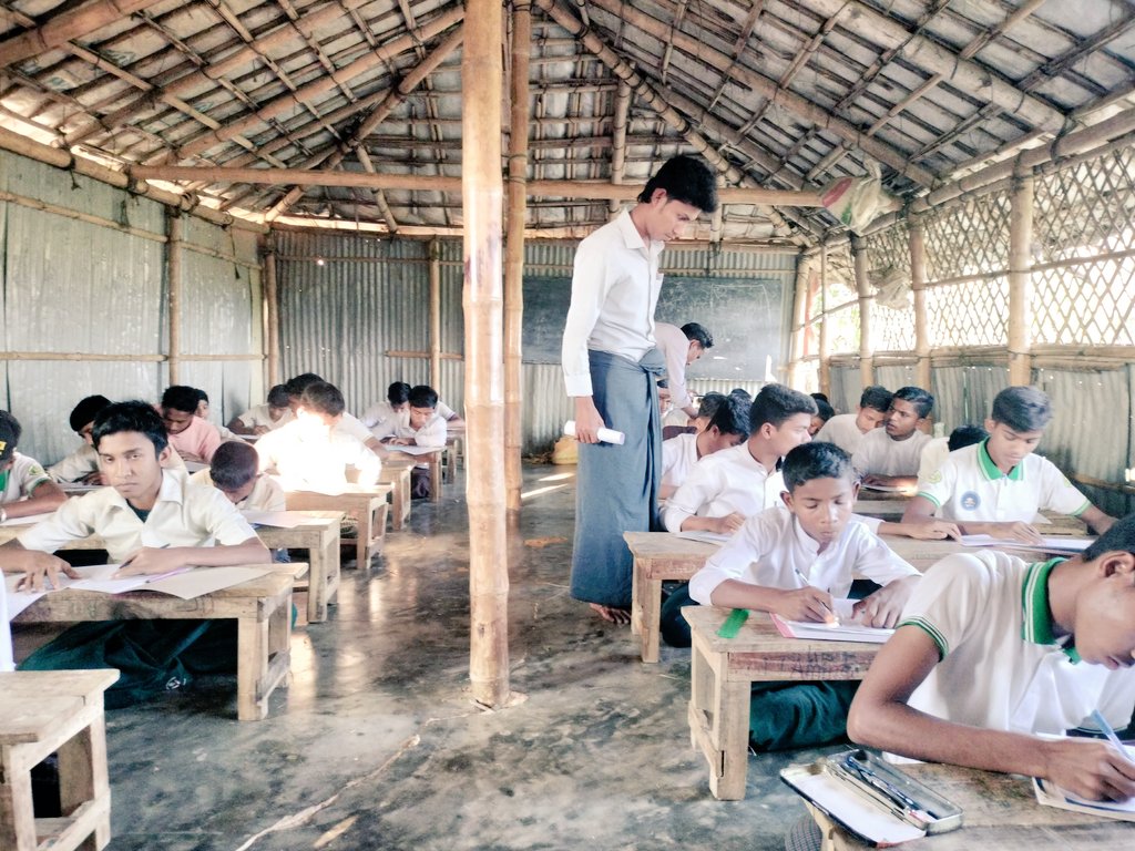 We are pleased to let you know that our students have completed #four_subjects at the #Final_Exam which is a significant achievement for the students .Congratulations to the students and the teachers who have supported them along the way.
#Redp_Final_Exam 
#rohingyarefugees