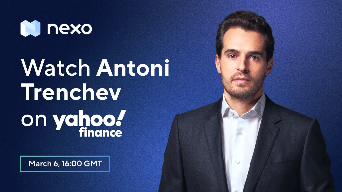 Later today @AntoniNexo will join @AkikoFujita & @RachelleAkuffo to share his insights on an astounding week in #crypto. 📺 Tune in live on @YahooFinance at 16:00 GMT.