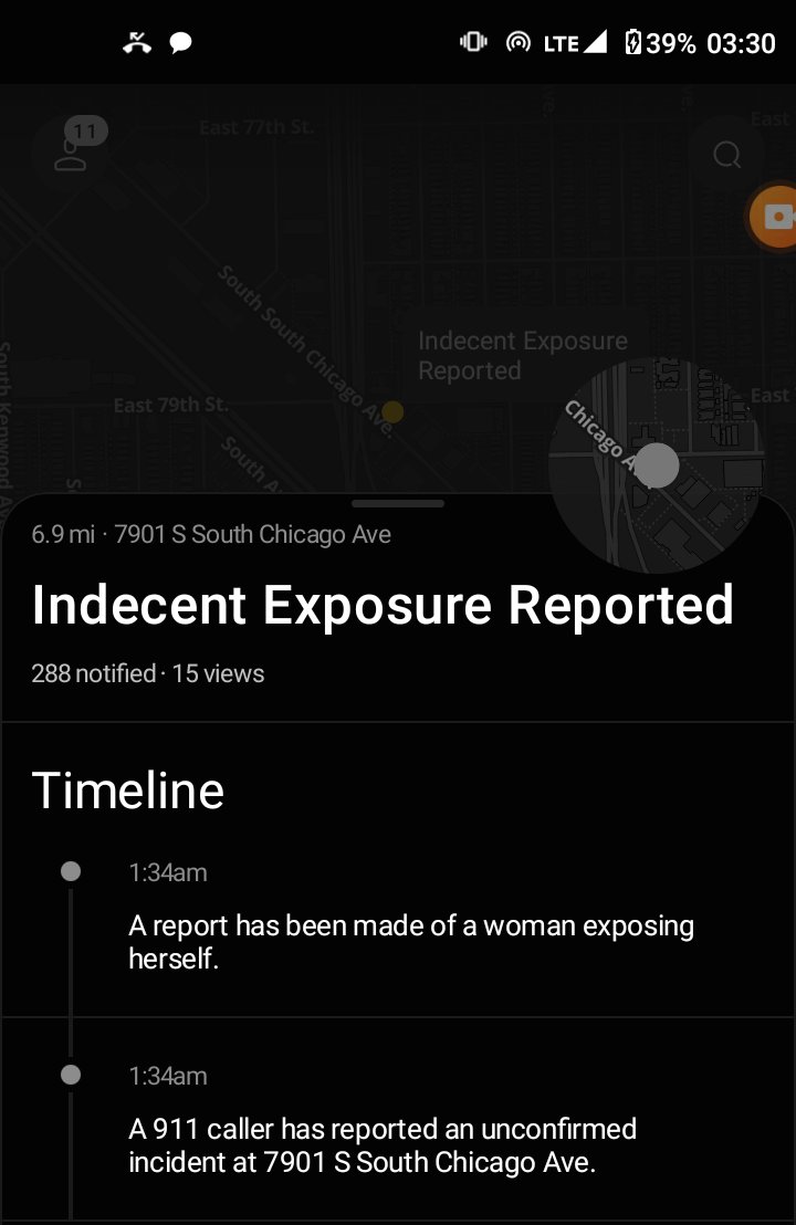 SubxNews's tweet image. Woman Exposing herself ... Indecent Exposure Reported  7901 S South Chicago Ave

1:34am
A report has been made of a woman exposi herself.

1:34am
A 911 caller has reported an unconfirmed incident at 7901 S South Chicago Ave.

go.citizen.com/0a87jol2JHb

#Chicagoscanner #indecent
