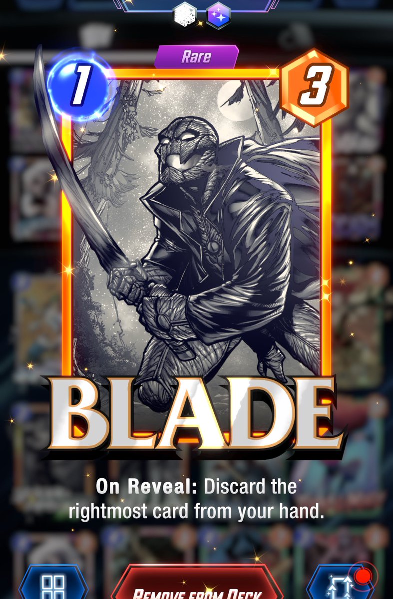 ShieldAgent's tweet image. Made it my goal to go for Day 1 Infinite, Took me less than 3 hours, Hela is broken af, take advantage. Must have gotten at least 15 8 cubers, didn’t get Leeched once @SnapDecks
@MARVELSNAP @seconddinner
@MarvelSnapZone @UntappedSNAP
#MARVELSNAP #Marvel #MarvelComics
#INFINITE