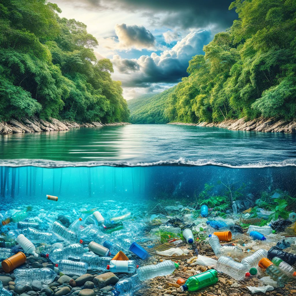 Did you know that over 10 million tons of plastic are dumped into our oceans annually? This not only harms marine life but also affects our health.
#WaterPollution #ProtectOurPlanet #PlasticFreeOceans #SaveTheEarth