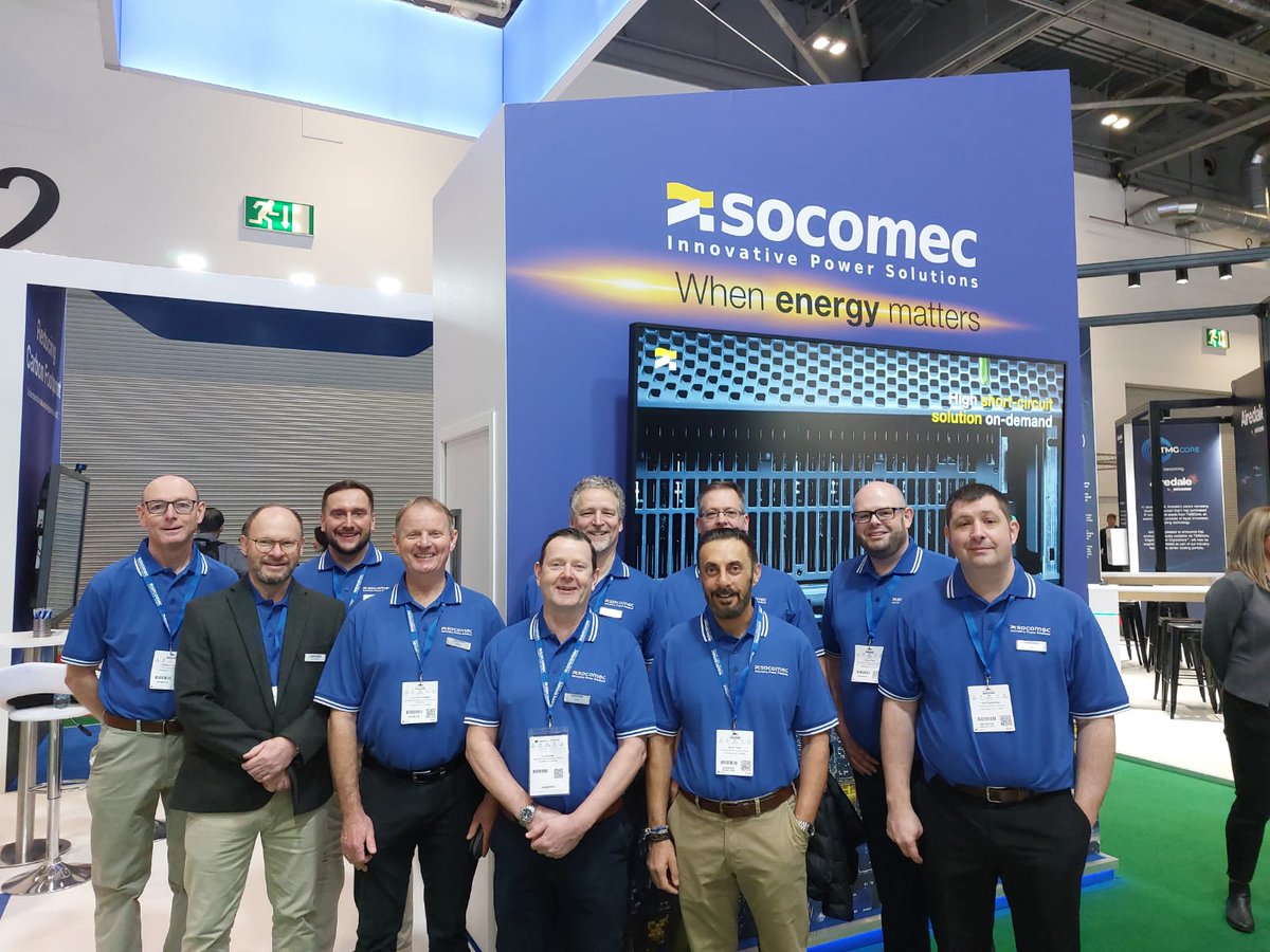 Day 1 of Data Centre World, let's go! Our Experts are ready and waiting on stand D610 to talk and guide you through everything Socomec x Data Centres. See you soon!

#socomec #socomecuk #dcw24 #datacentre