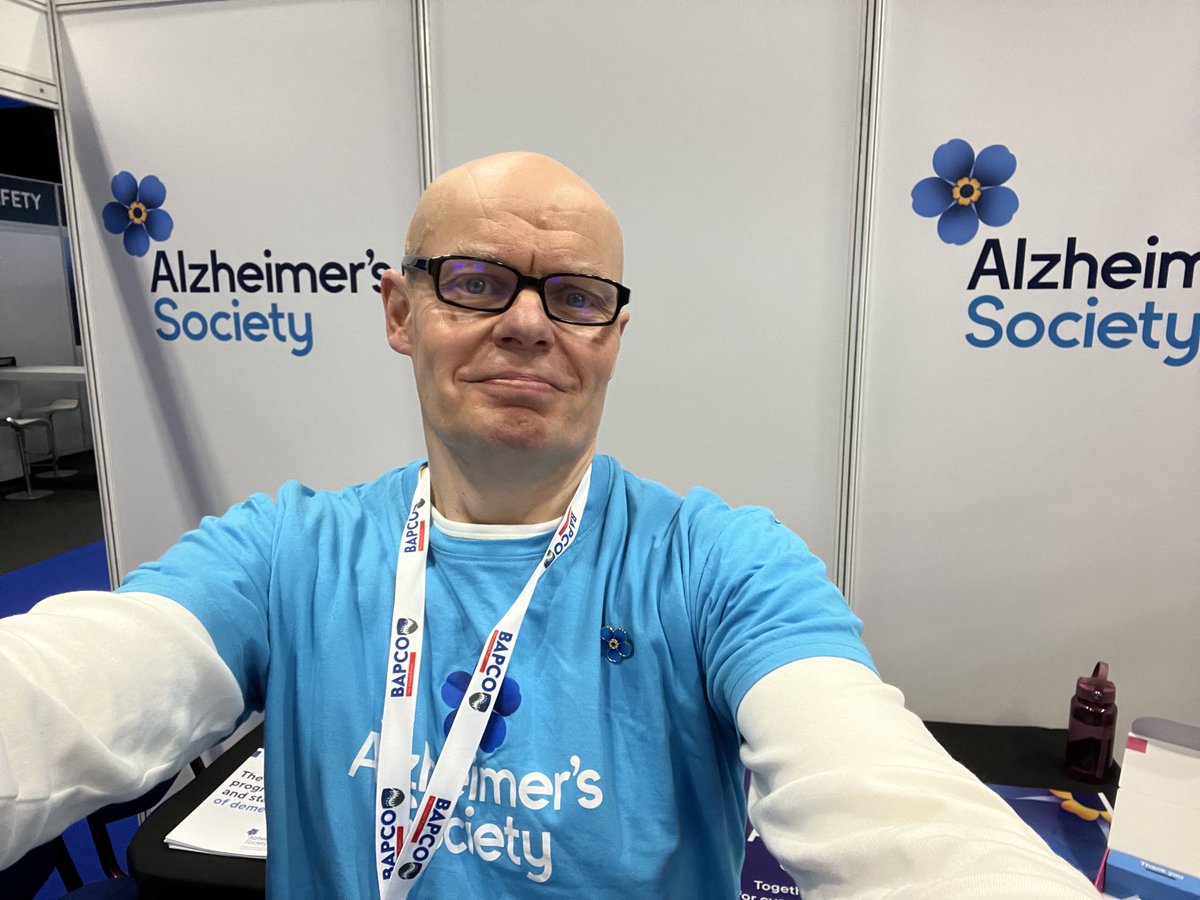 On duty for ⁦@alzheimerssoc⁩ ⁦@BAPCOEvent⁩ ⁦@CBSArena⁩, raising awareness and, hopefully, a little money. We’re very lucky and grateful that Bapco have made us their charity of the year. Together we are #helpandhope