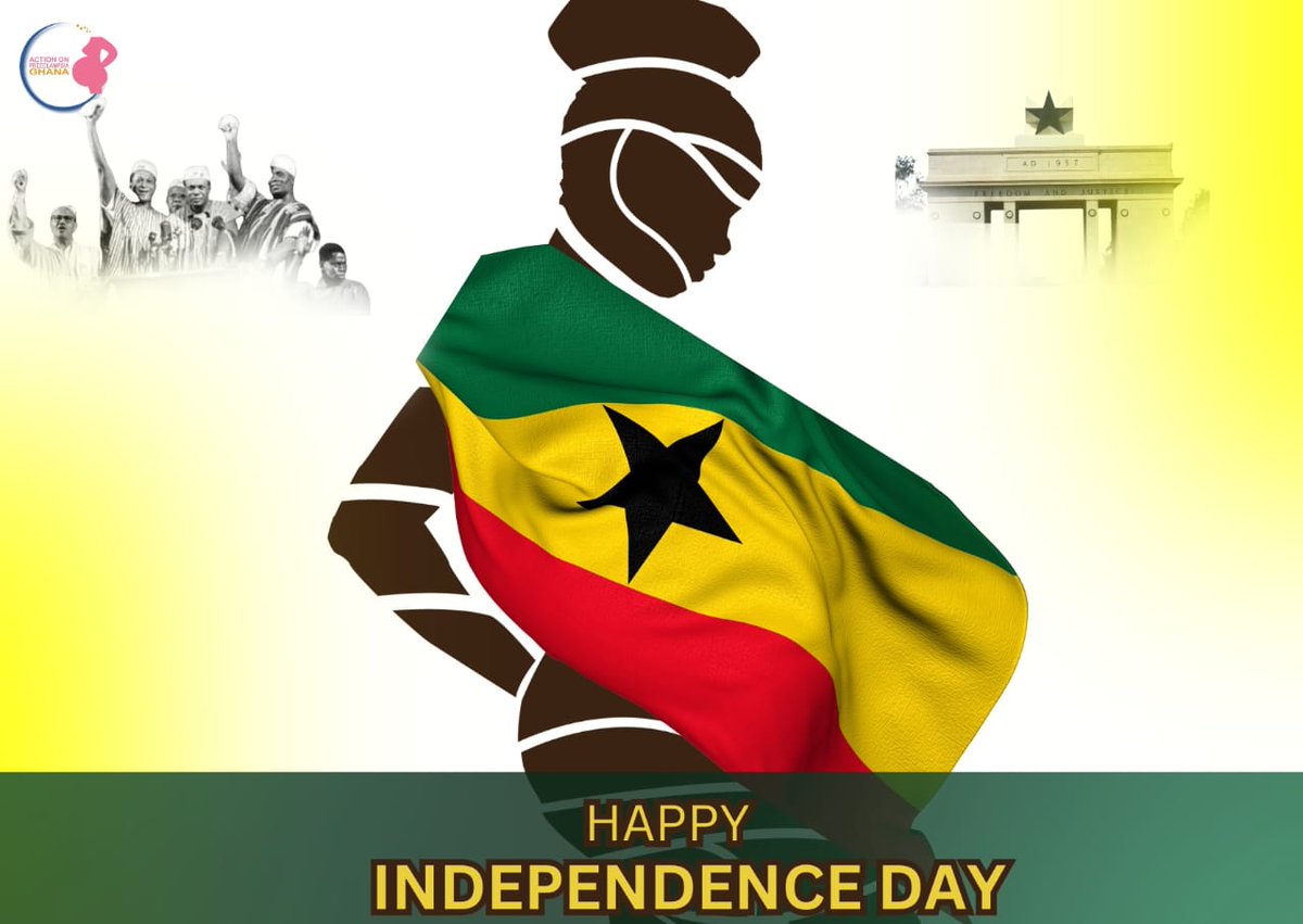 "God Bless our homeland Ghana and continue to make our nation great and strong."
Happy Independence Day☺️ !

#Ghana@67
#Health4All
#HealthEquity