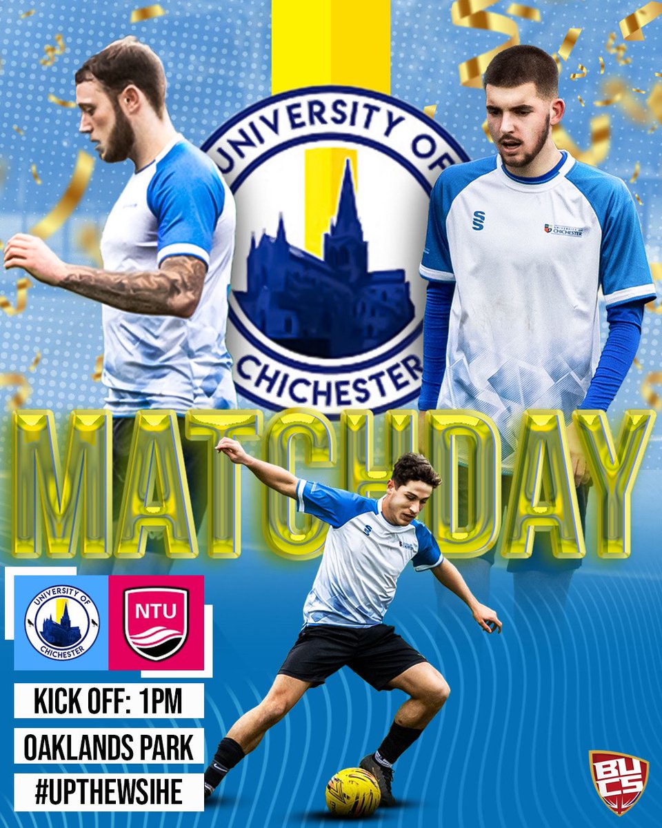 WSIHEFootball's tweet photo. Here we go 🤩 it’s national cup semi final day for the 1s. What a season it’s already been. A group of history makers. Nottingham Trent are the opponents, so it can be guaranteed to be an absolute classic 👀 get down to Oaklands Park, 1pm, for one last time this season!

💙💛 https://t.co/7qvVA2fBwi